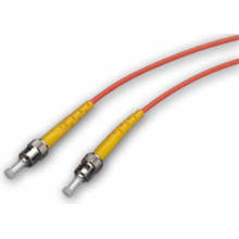 ST / PC-ST / PC Cable de fibra óptica multi-modo de simplex Cable de remiendo